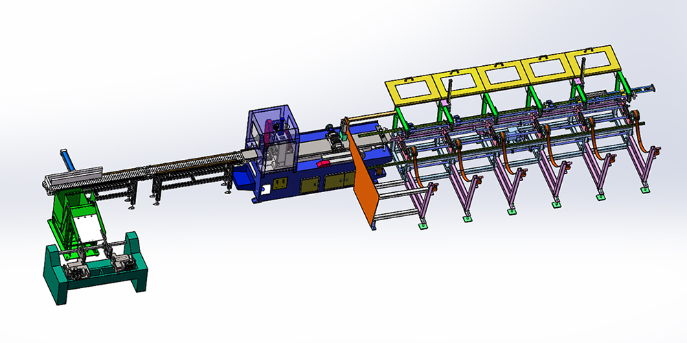 自動上下料切割流水線