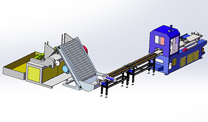 自動(dòng)上下料沖孔生產(chǎn)線