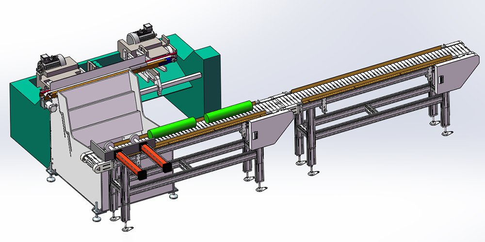 自動上下料沖孔生產線