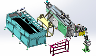 自動(dòng)上下料彎管生產(chǎn)線(xiàn)