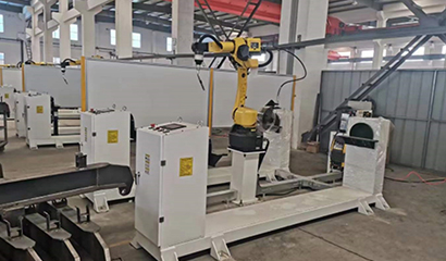 自動化機器人焊接生產(chǎn)線