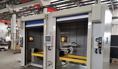 自動化機器人焊接生產(chǎn)線