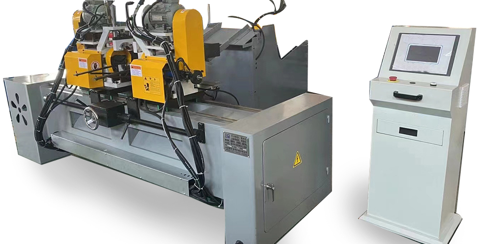 自動上下料雙頭倒角生產線