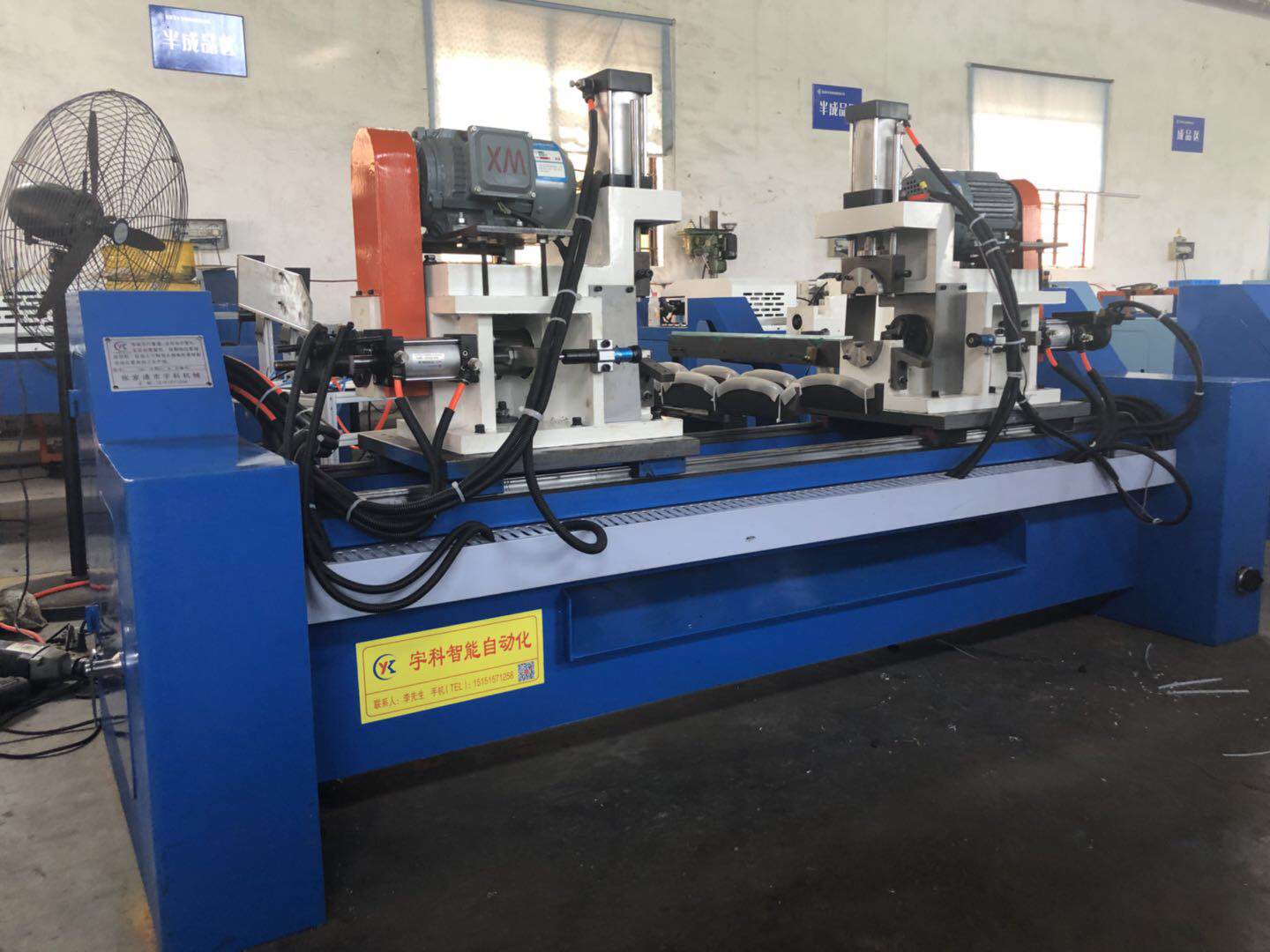 YK-50NC 自動上下料雙頭倒角機(jī)